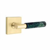 Select Round Door Lever with Square Rosette