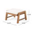 Repose-pieds d'extérieur avec coussin Ashveer-885613154-885613152