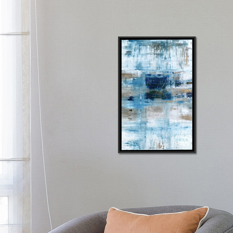 «Heaven», reproduction d'art sur toile, Toile avec cadre noir, Pas de tapis, H 26 po x l 18 po x P 1,5 po