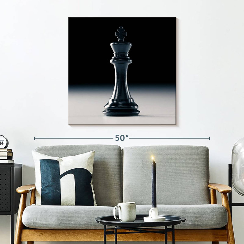 Senne King Chess Black