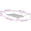 Floor Bed Frame Solid Pine Wood-902096342-902096343