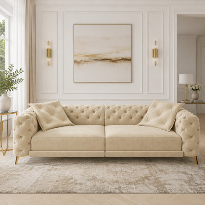 97.7" 3-in-1 Convertible Sleeper Sofa