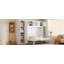 Grand lit escamotable mural avec armoires