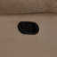 Causeuse inclinable en tissu de microfibre transitionnel-405401831