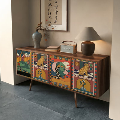 Household decoration vintage sideboard cabinet
