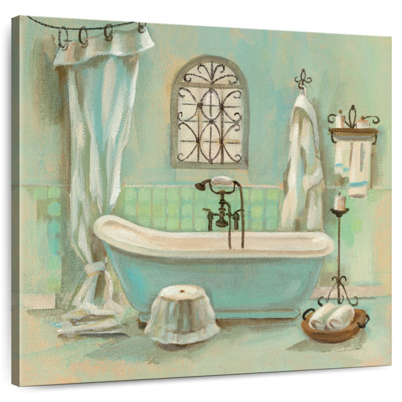 Kerrick Glass Tile Bath I, 10" H x 10" W
