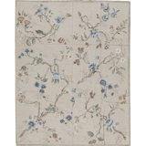 Hand-Knotted High-Quality Beige Area Rug