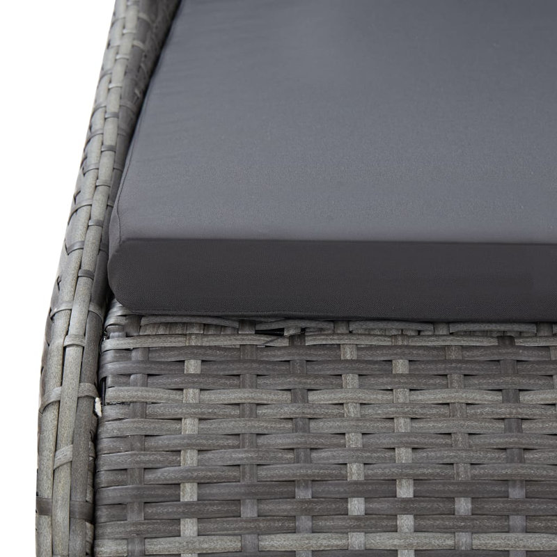 Brunhildis 78.8" Long Single chaise with Cushions