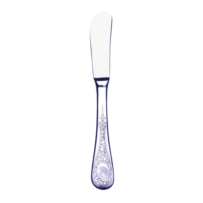 Diana Stainless Steel Butter Knife, Silver