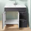 Ensemble de meuble-lavabo simple 36 po gris