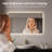 48" x 30" Frameless LED Backlit Bathroom Mirror, 3 Color Dimmable Light, Anti-Fog, Touch Control, Wall Mounted Vanity Mirror-8923455