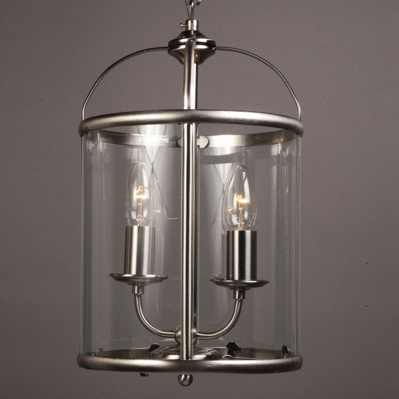 Myron 2 - Light Lantern Pendant, Satined nickel