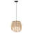 Aaryash 19"W Eclectic Jute Pendant Light