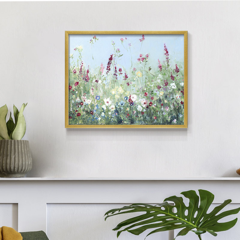 Sweet Summer Meadow - reproduction encadrée - réaménageable, H 8 po x l 10 po