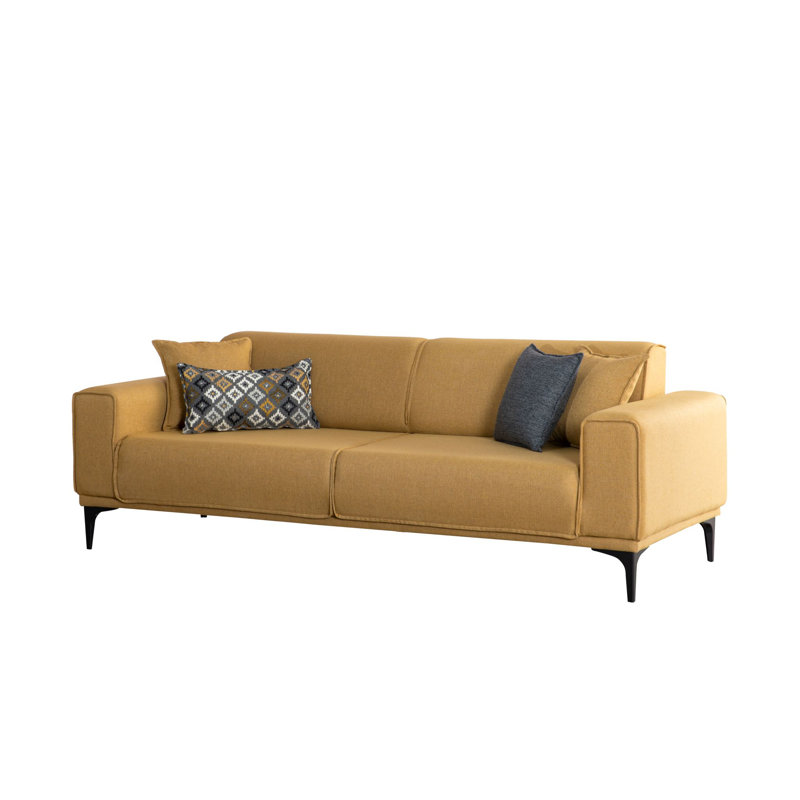 Canapé style jaune