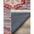 Marisol Burgundy Beige Gray Oriental Machine Printed Cotton Polyester Area Rug-272052103
