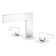 S1419W-XX Single-Hole 2-handle Bathroom Faucet