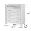 Commode 5 tiroirs Shala