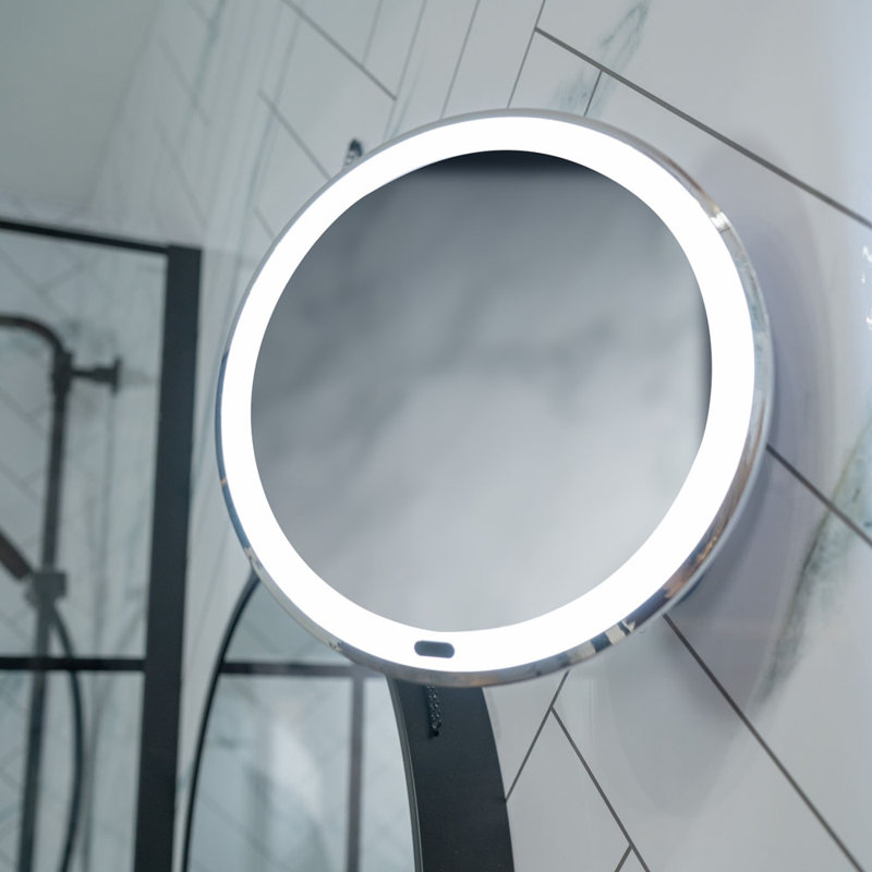 Brok Metal Round Mirror