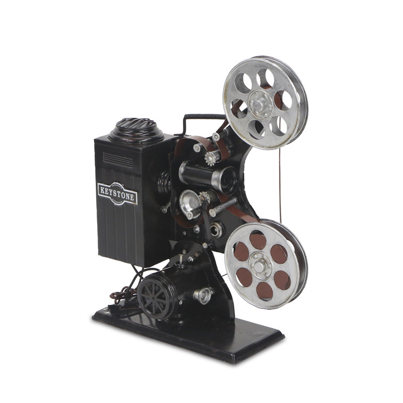 Sculpture projecteur rétro movie Biddlestone