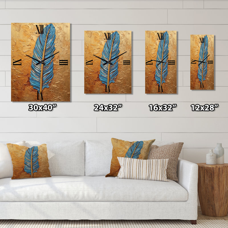Horloge murale moderne Boho Glam, Moyen