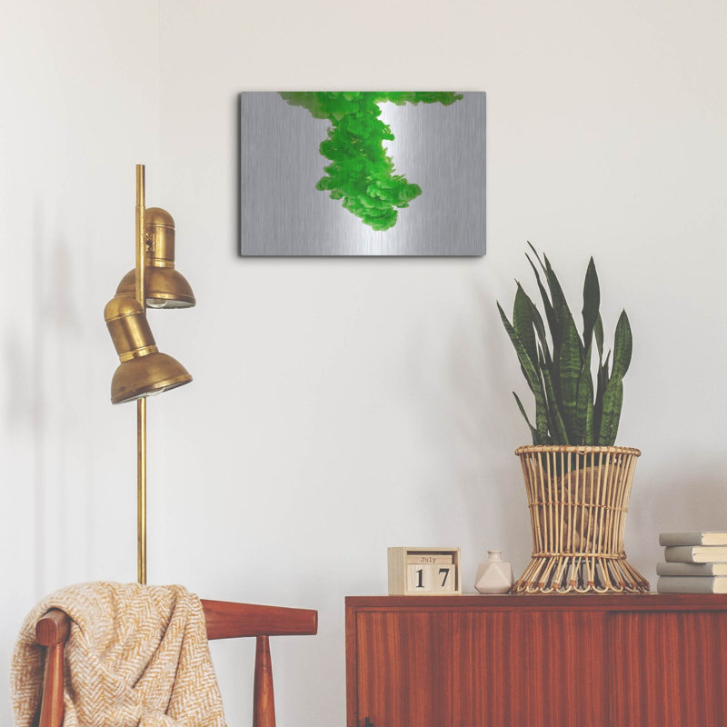 «Absinthe» par Luxe Portfolio, art mural en métal, H 16 po x l 24 po