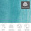 Knag Handwoven Wool Turquoise Rug-15276777