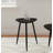 Triangular Solid Wood End Table