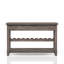 Console avec rangement pour bouteilles de vin et tiroirs de rangement