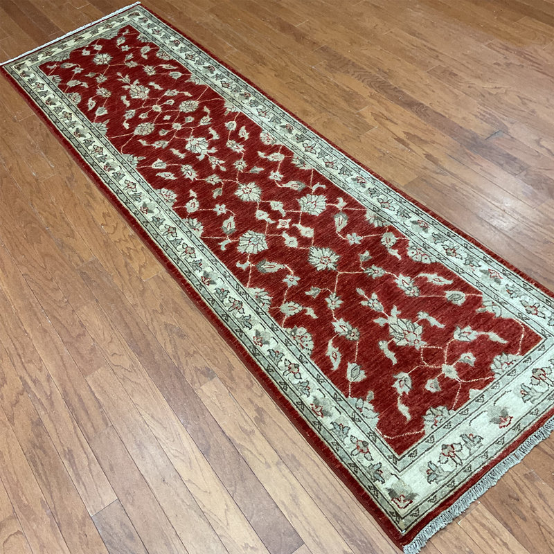  Handmade Oushak Wool Runner