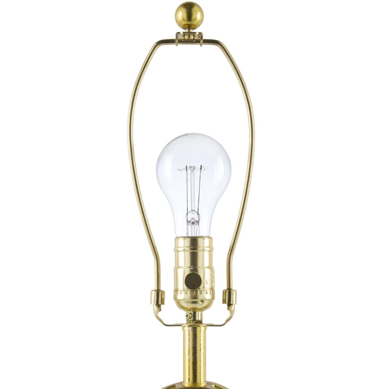 Parham Table Lamp, Beige, Gold/Beige