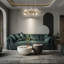 Lustre spoutnik en cristal Geetika Firework-1036410835-1031331353