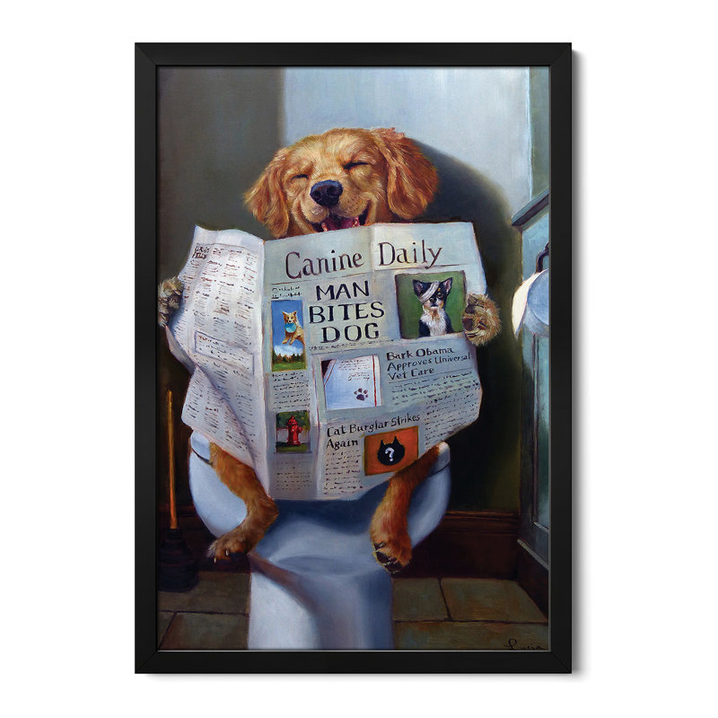 «Dog Gone» par Lucia Heffernan, H 24 po x l 16 po