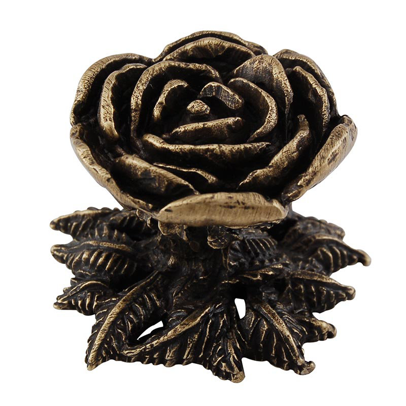 Carlotta Novelty Knob, Antique Brass