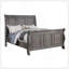 Tête de lit gris à tête de lit FB 1Pc