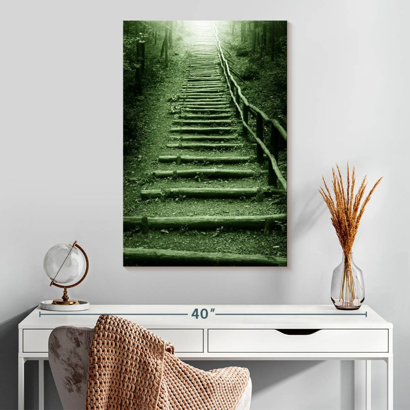 Lilie Forest Staircase, 30" H x 20" W