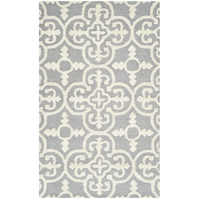 Knott Wool Hand Woven Area Rug
