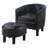 Aldayshein Upholstered Barrel Chair with Ottoman-424139820