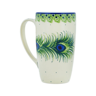 Grande tasse en grès poli 14 oz