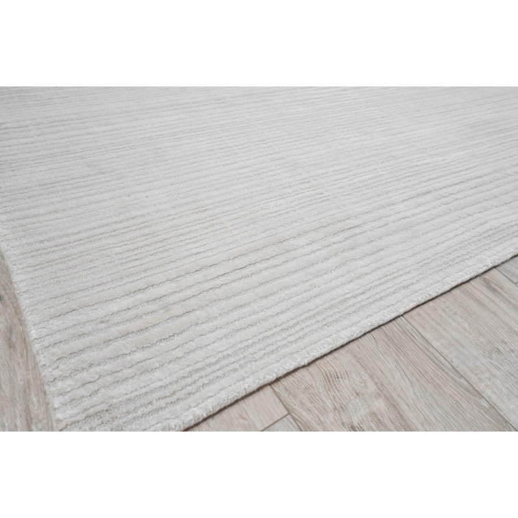 Rossini Striped Area Rug in Ivory