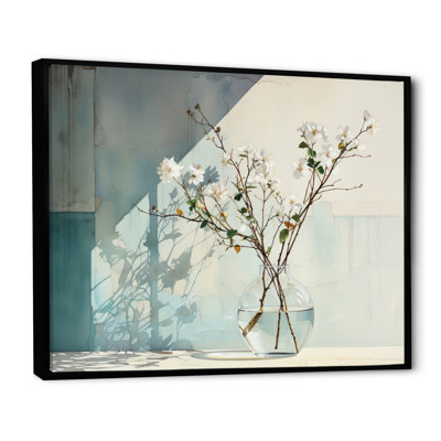 Reflections and Simplicity Vase I sur toile