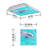 Ocean Rectangle Fixture Component Ceiling Light