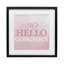 «Feminine Hello Gorgeous», reproduction encadrée sous verre, conception de Kim Allen-1285713684-1285713687