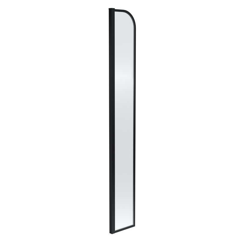 230mm W x 1559mm H Slab Framed Wet Room Glass Screens with Clear Glass