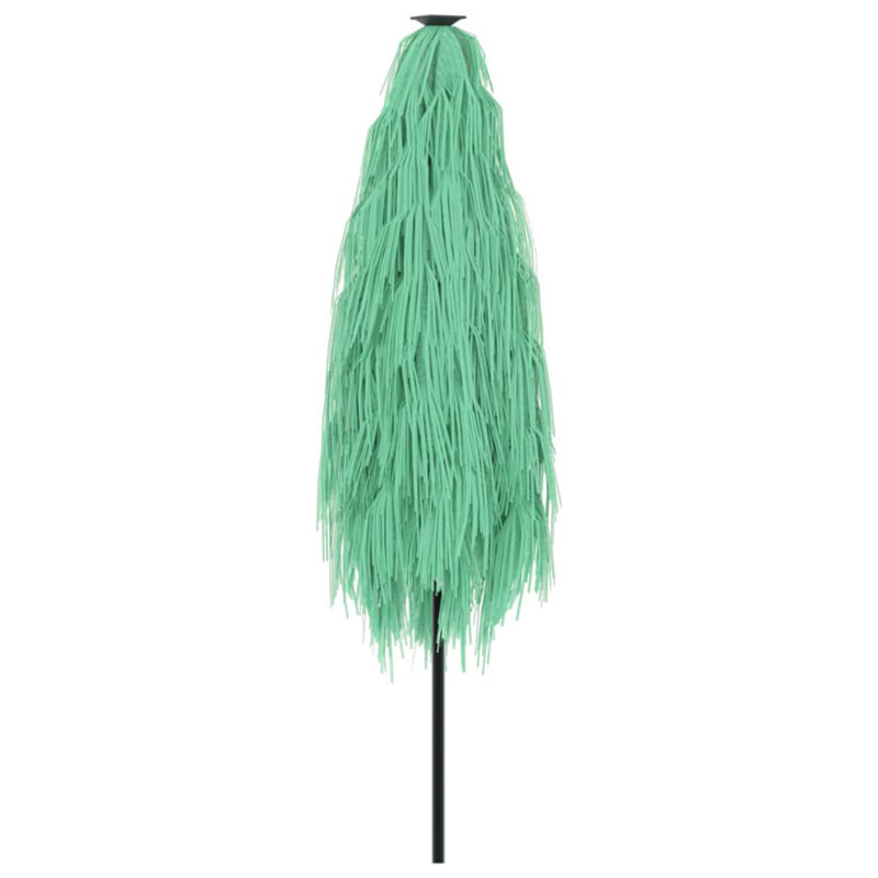 Beach Parasol, Green, 248cm H x 388cm W x 388cm D
