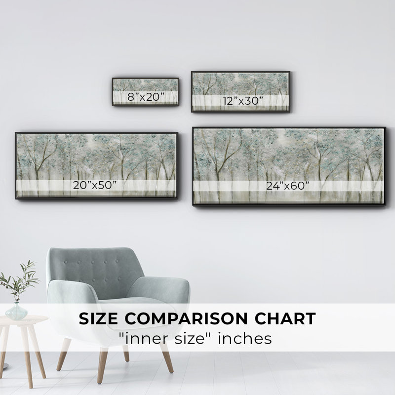Neutral Spring- Framed Canvas