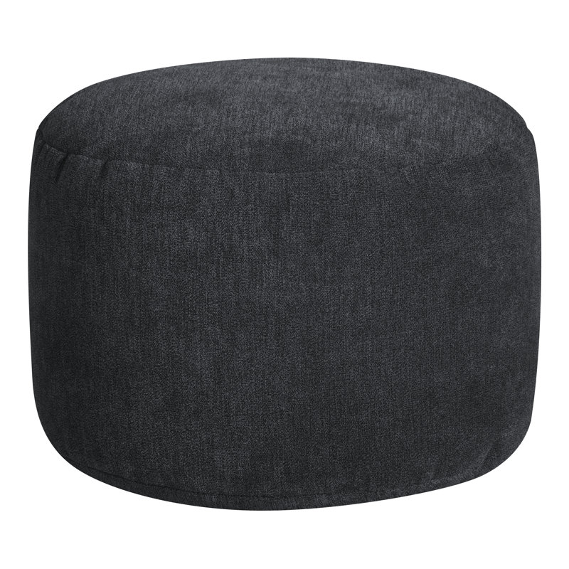 Repose-pieds rond 20 po Dotcom Alfa, Gris anthracite