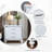 Nightstands With Mirror Frame Accents, Bedside Table With Two Drawers And One Hidden Drawer, End Table With Crystal Pull
