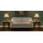 Vigore -  28" Satin Brass Touch Switch Table Lamp with USB Ports