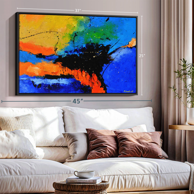 Rainbow Blast, reproduction d'art sur toile, H 37 po x l 25 po
